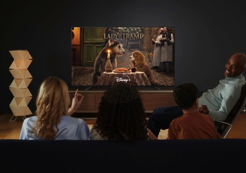 Disney+ auf einem Sony Bravia Smart TV