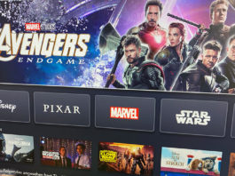 Disney+ App, Kategorien, Serien/FIlme
