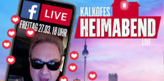 Kalkofes Heimabend, Live bei Facebook