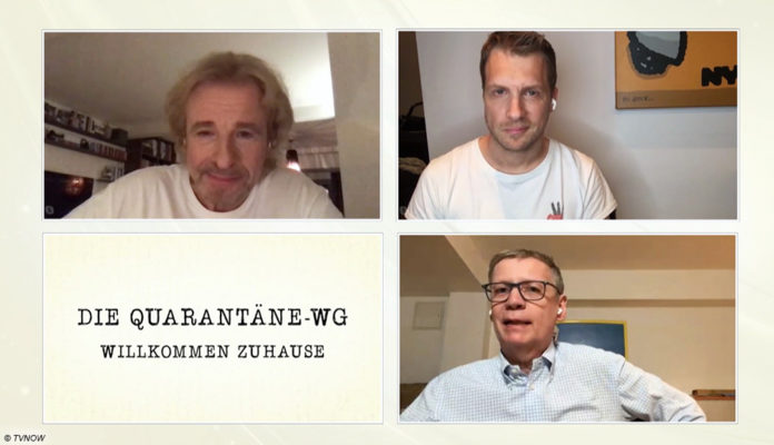 Quarantäne WG mit Gottschalk, Jauch und Pocher