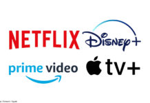 Streamingdienste © Netflix / Disney / Amazon / Apple TV