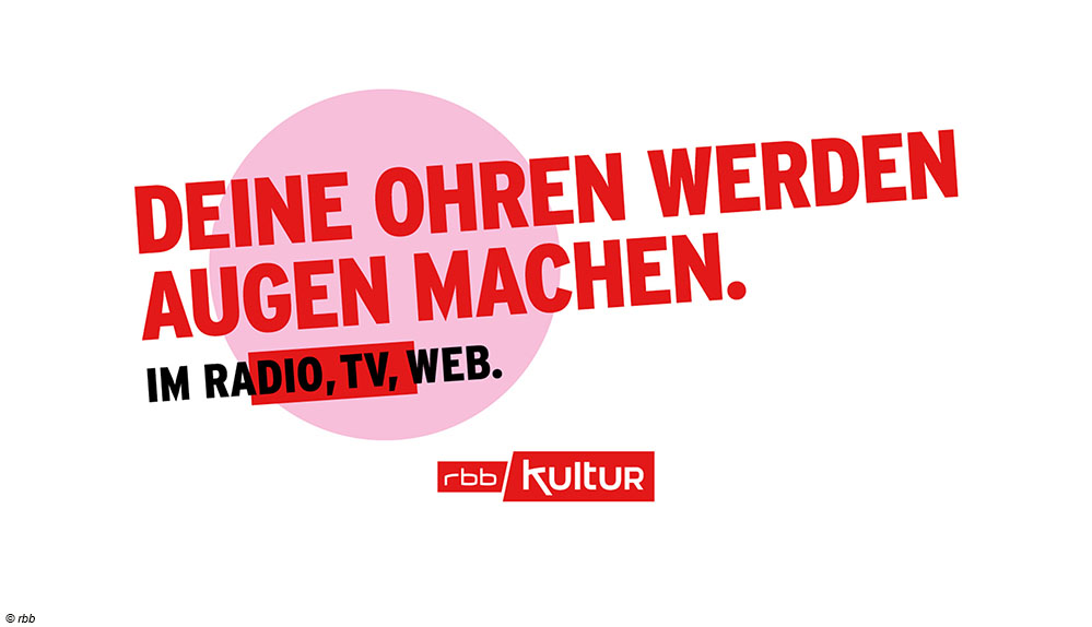 Sonderprogramm für die Osterferien ab heute bei RBB Kultur