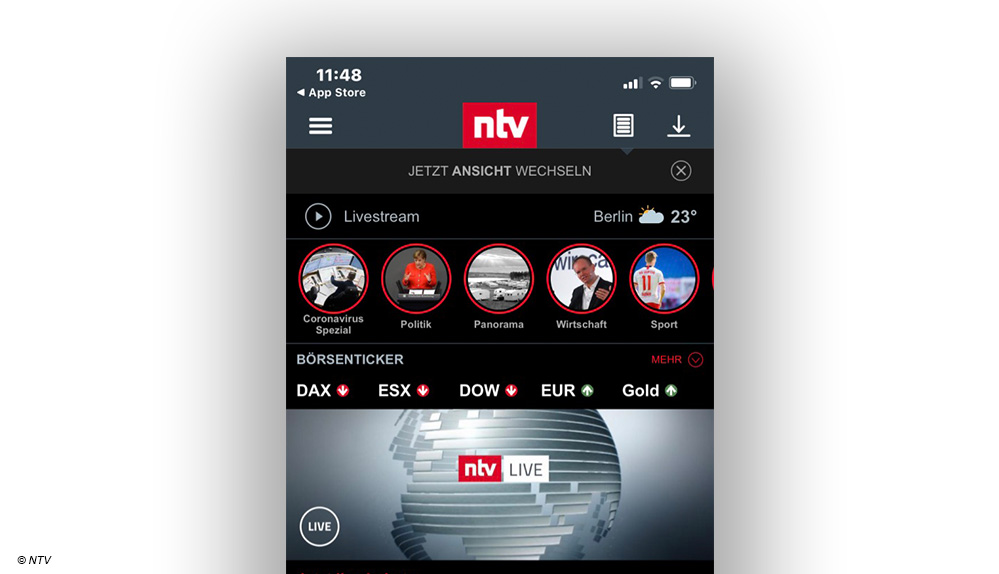 Ntv teletext app