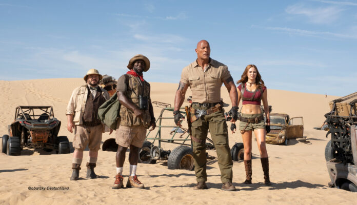 Jumanji: The Next Level bei Sky Ticket