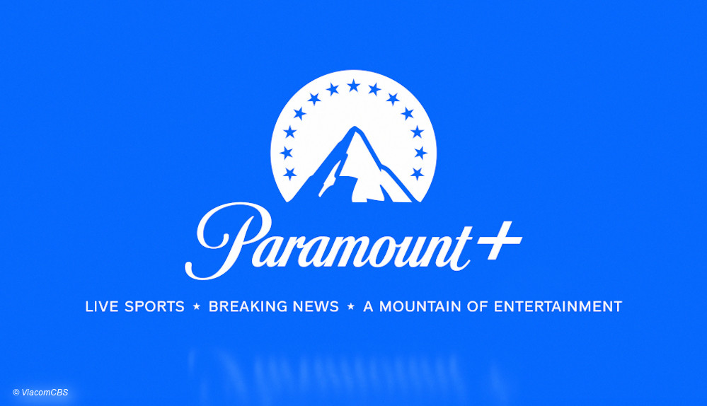 Paramount+ Logo; Bild: Viacom CBS