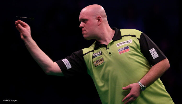 Markus van Gerwen bei der Darts-WM