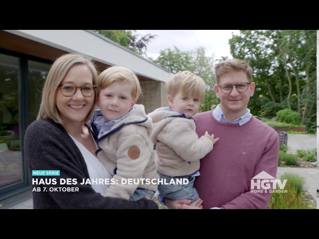 "Haus des Jahres Deutschland" feiert heute Premiere auf HGTV DIGITAL