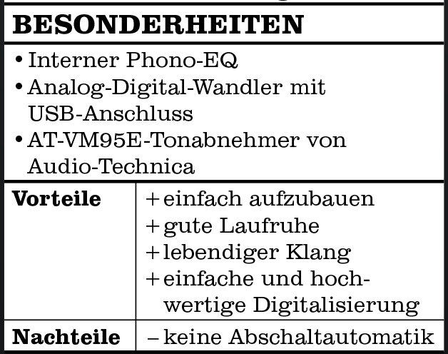 Plattenspieler Teac TN-3B im Test - \