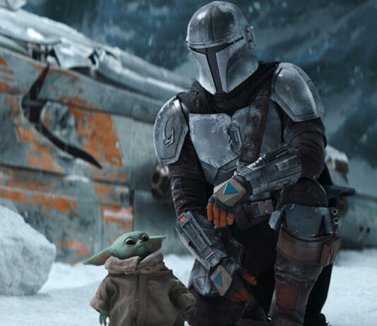 Der "Mandalorian" und Baby-Yoda bei Disney+
