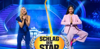 Stefanie Hertel und Cathy Hummels bei "Schlag den Star"