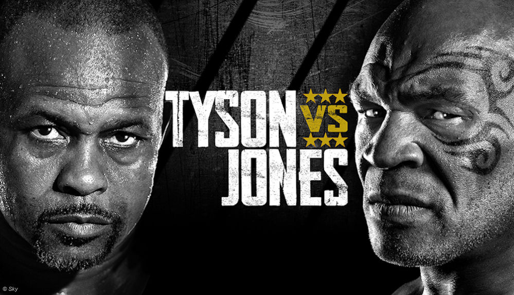 Mike Tyson gegen Roy Jones Jr.