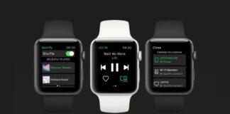 Spotify auf der Apple Watch