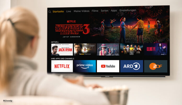 Grundig GOB 9099 – Fire TV Edition Fernseher mit Alexa Hands-free-Sprachsteuerung