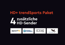 trendSports bei HD Plus umfasst Sport1+, Sportdigital Fussball, edgeSports und Waidwerk