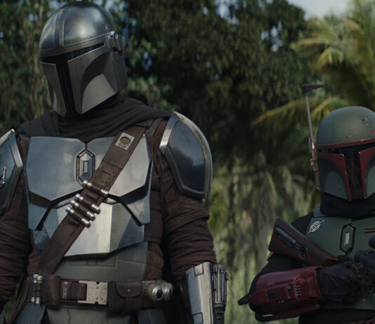 Din Djarin und Boba Fett in "The Mandalorian"