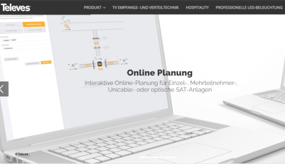 Televes Online Planungstool