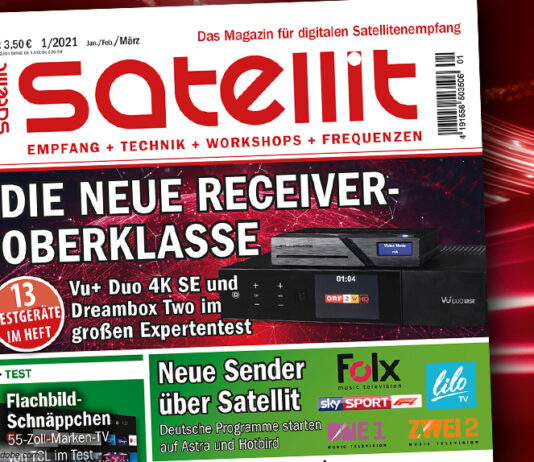 Zeitschrift Satellit 1/2021