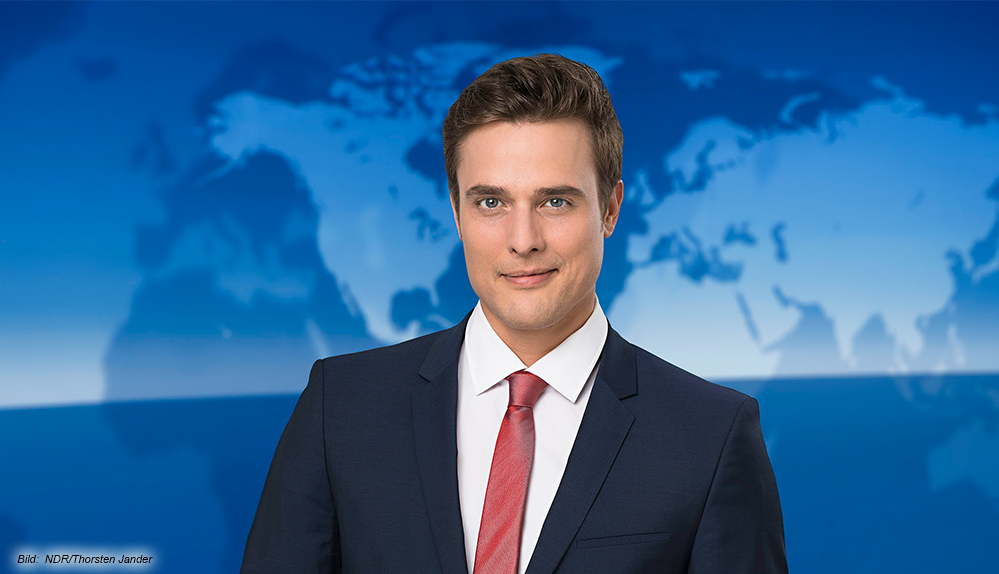 Neuer "Tagesschau"-Sprecher bereits Kultfigur im Internet ...