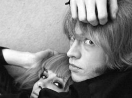 Brian Jones und Freundin