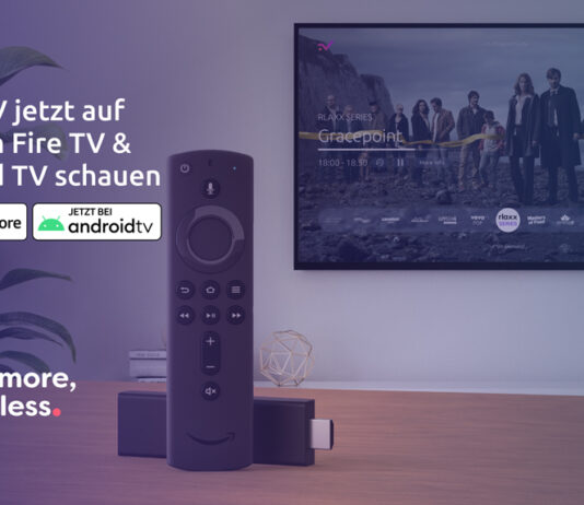 Rlaxx TV jetzt auch auf Android TV und Fire TV empfangbar