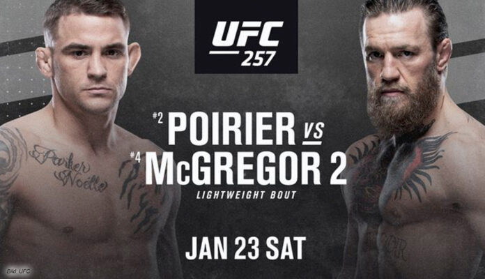 UFC257: Conor McGregor trifft auf Dustin Poirier