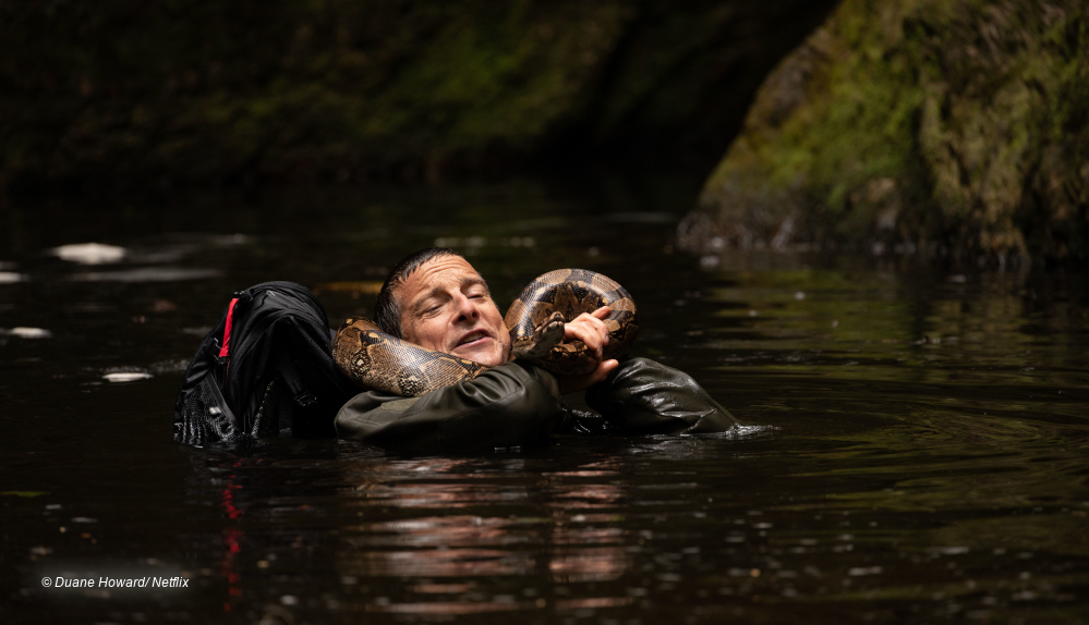 "Du gegen die Wildnis" bei Netflix, Still