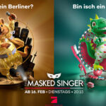 Werbeaktion zur neuen Staffel von "The Masked Singer"