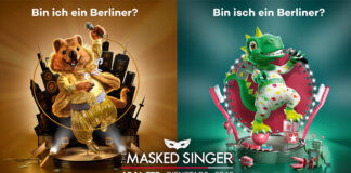 Werbeaktion zur neuen Staffel von "The Masked Singer"