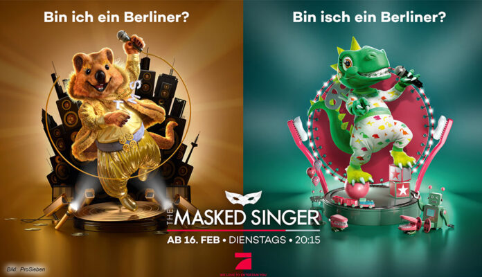 masked-singer-werbeaktion Werbeaktion zur neuen Staffel von "The Masked Singer"