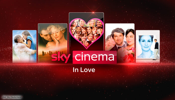 Sky Cinema in Love: romantische Spielfilme bei Sky und Sky Ticket