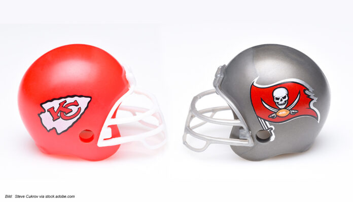 Super Bowl LV: Kansas City Chiefs gegen Tampa Bay Buccaneers