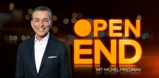 Michel Friedman moderiert "Open End" beim TV-Sender "Welt"