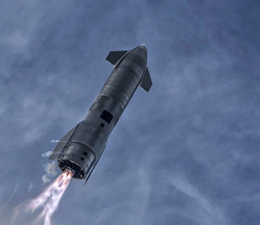 Das „Starship“ von SpaceX