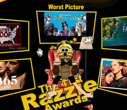 Die „Razzie“-Awards - zu deutsch „Goldene Himbeere“ – adeln die schlechtesten Filme des Jahres