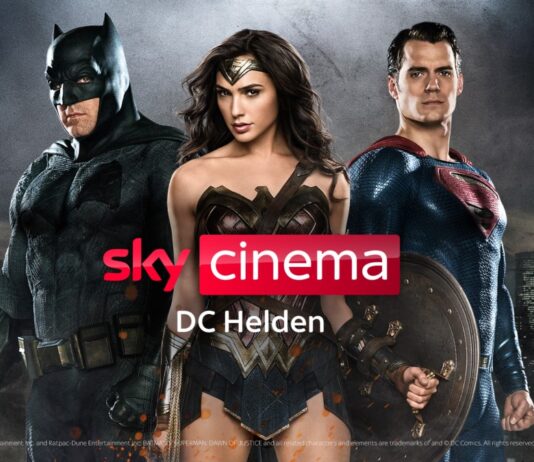 Sky Cinema DC Helden – ein neuer Pop Up-Sender bei Sky