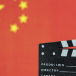China Flagge Filmklappe