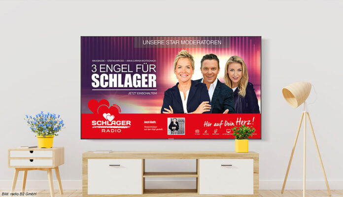 Schlager Radio jetzt mit HbbTV-Extras über Astra-Satellit