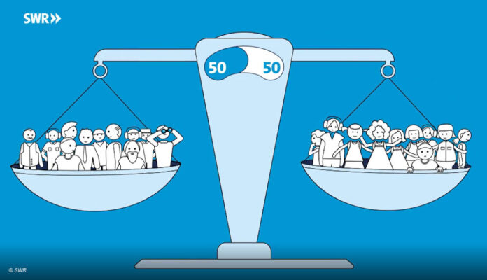 SWR 50:50-Challenge Frauenqote
