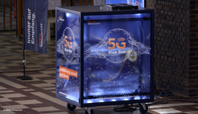 Media Broadcast 5G Blue Box