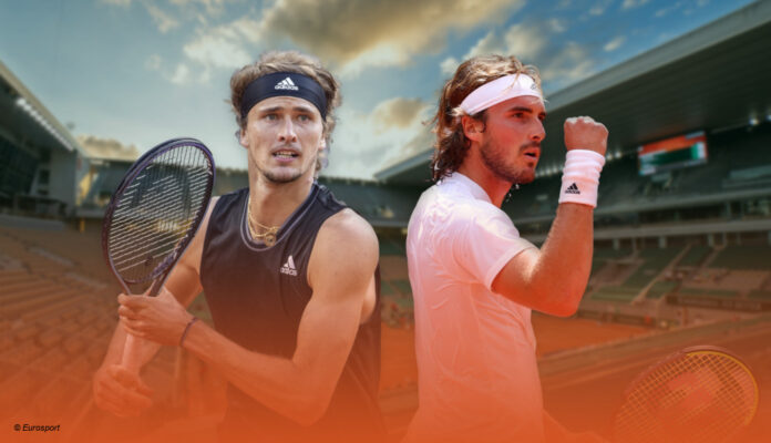 Zverev Tsitsipas Roland Garros