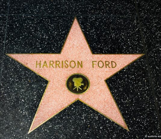 harrison ford walk of fame stern © wolterke via stock.adobe.com