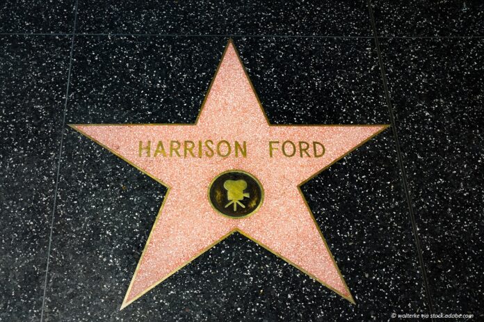 harrison ford walk of fame stern © wolterke via stock.adobe.com