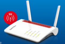 Die Fritzbox 6850 5G - ein Router mit 5G