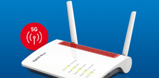 Die Fritzbox 6850 5G - ein Router mit 5G