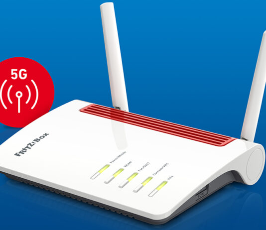 Die Fritzbox 6850 5G - ein Router mit 5G