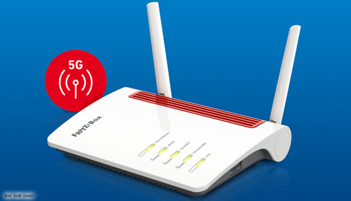 Die Fritzbox 6850 5G - ein Router mit 5G