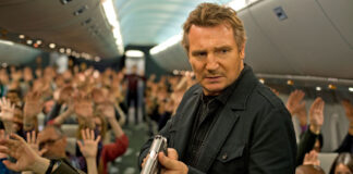Liam Neeson in "Non-Stop"
