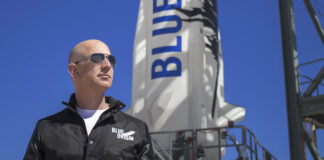Jeff Bezos und seine Raumfahrt-Unternehmung "Blue Origin"