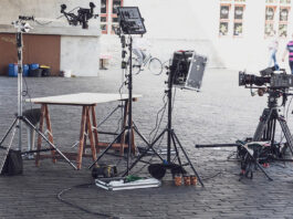Filmset Aufnahmetechnik