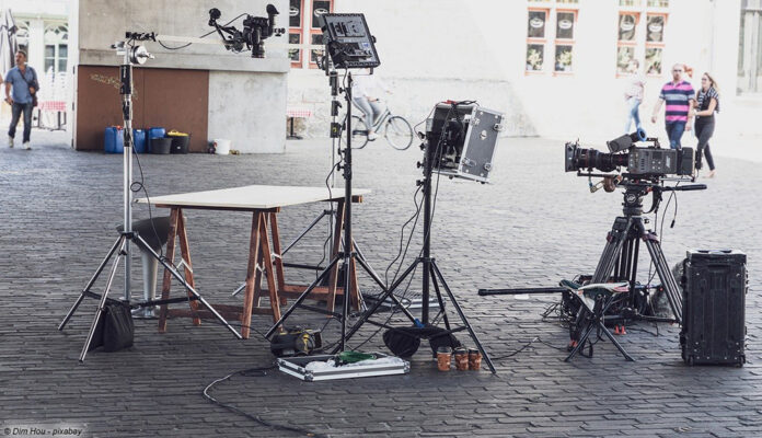 Filmset Aufnahmetechnik